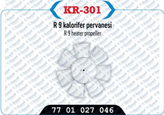 KAYA KR-301 Kalorifer Pervanesi R9-R11